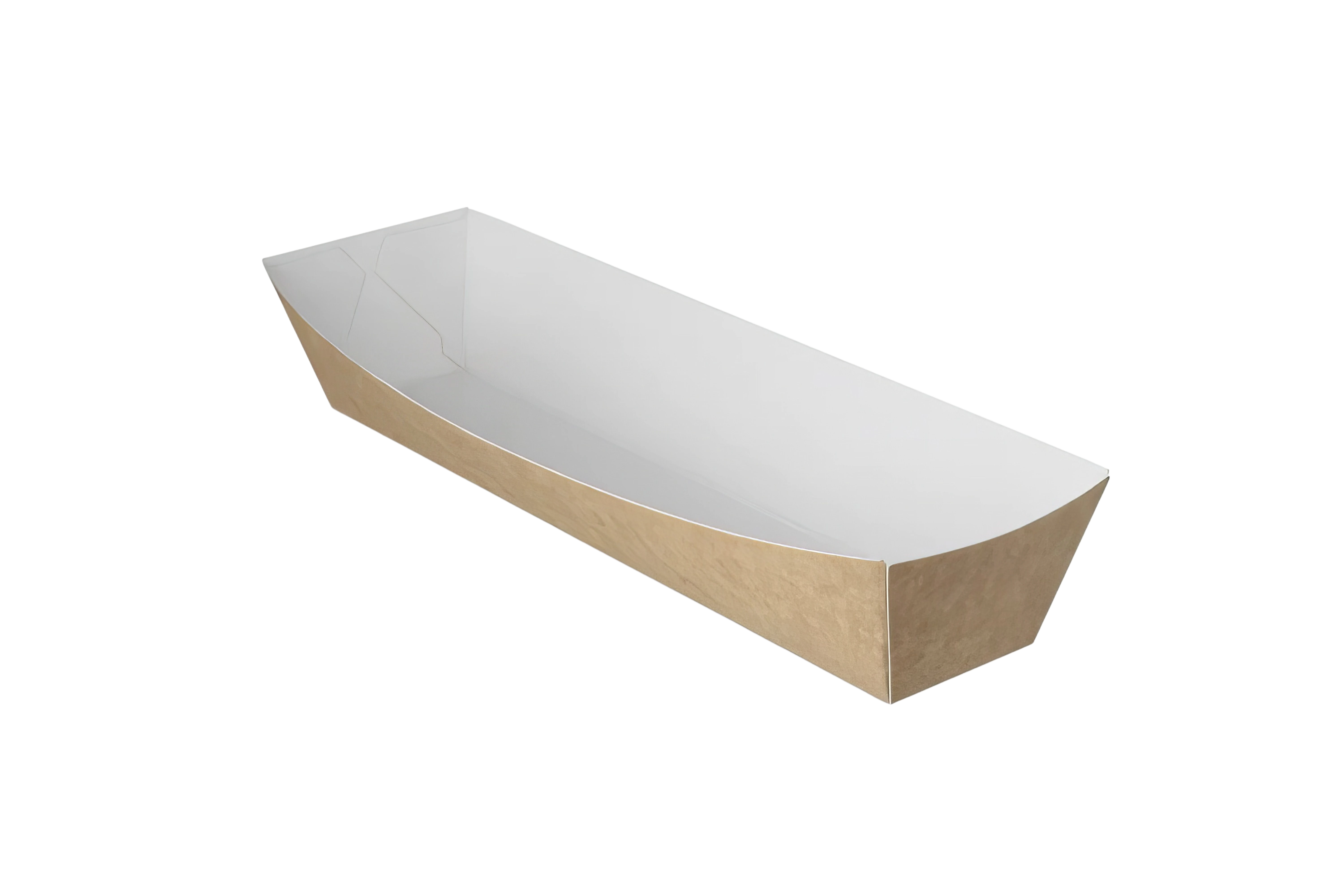 Snackbakjes A16 – Karton – Bruin/Wit