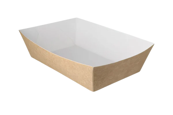 Snackbakjes A50 – Karton – Bruin/Wit