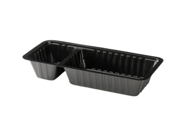 Snackbak A20 (A14+1) Zwart plastic