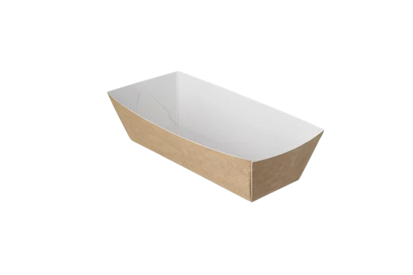 Snackbakjes A5 – Karton – Bruin/Wit