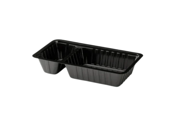 Snackbak A22 (A9+1) Zwart plastic