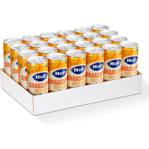 Hero Sinaasappelsap 24 x 25 cl.