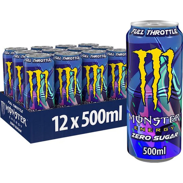 Monster Full Throttle 12 x 50 cl.