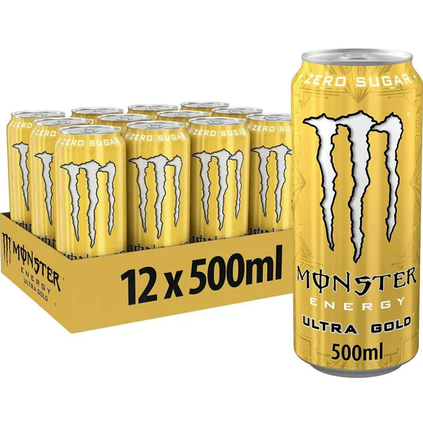 Monster Ultra Gold 12 x 50 cl.