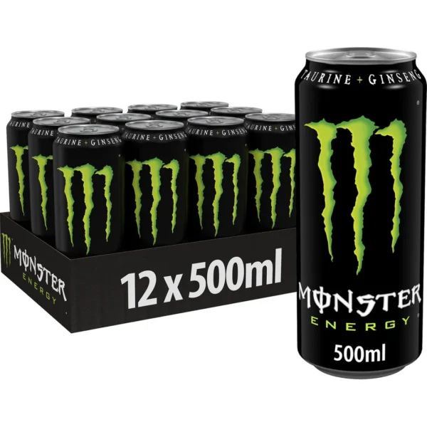 Monster Energy Regular 12 x 50 cl.