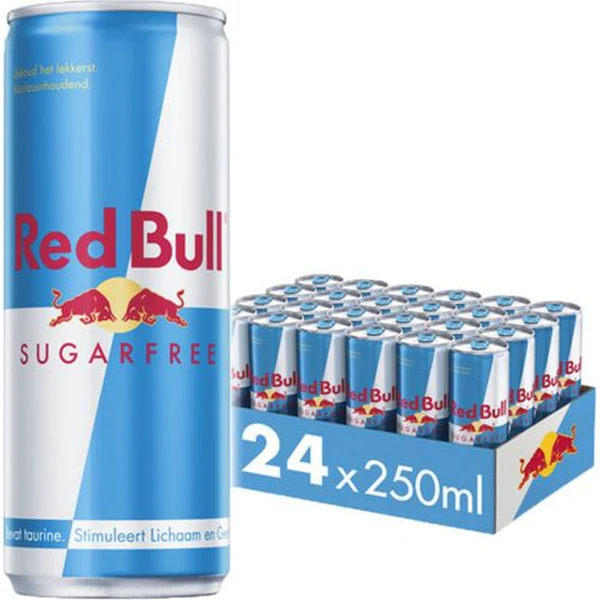 Red Bull Suikervrij 24 x 25 cl.