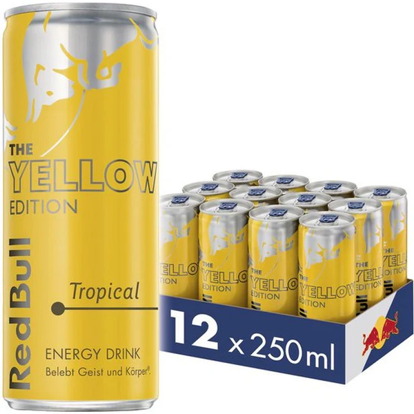 Red Bull Geel 12 x 25 cl.