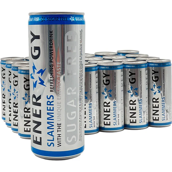 Slammers Sugarfree 24 x 25 cl.