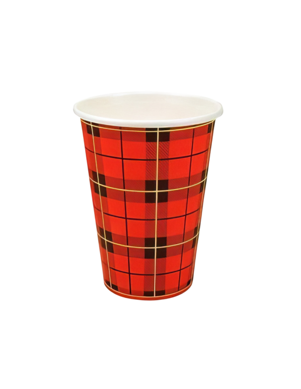 Koffiebeker Scotty 180cc “Schotse Ruit” (incl. SUP)