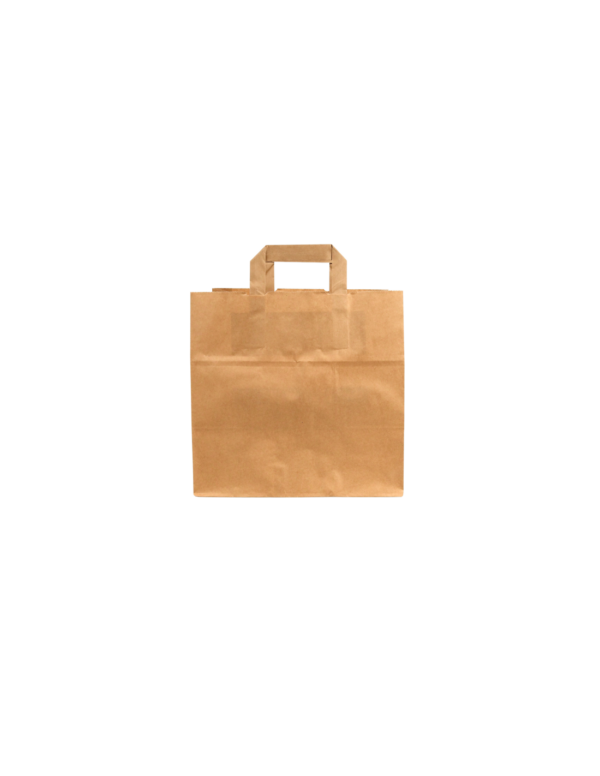 Papieren Draagtas – Bruin – Middel – 26x17x27cm