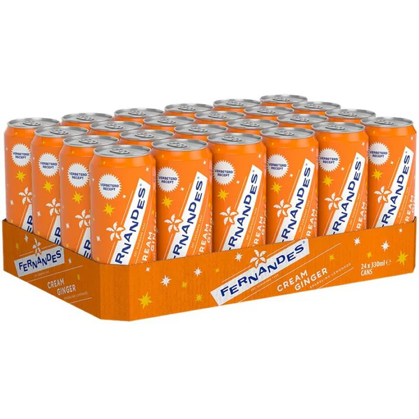 Fernandez Cream Ginger 24 x 33 cl